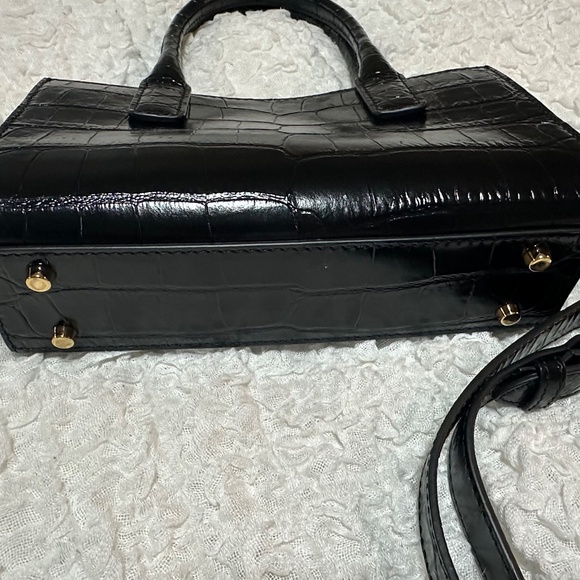 Versace Medusa 95 croc effect small tote bag - Picture 6 of 9